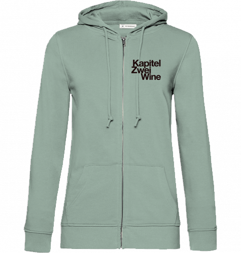 Kapitel Zwei Wine Organic Zipper Hoodie