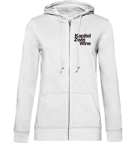Kapitel Zwei Wine Organic Zipper Hoodie