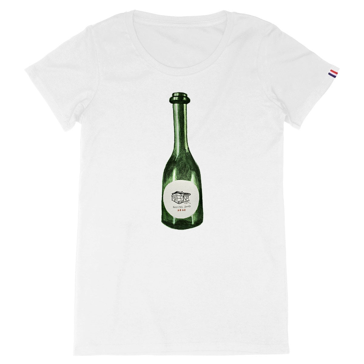 Women's Aquarelle 500 ml Bottle T-shirt - Made in France