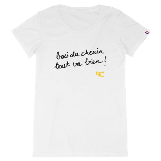 Bois du Chenin tout va bien! Made in France T-Shirt  - front_white