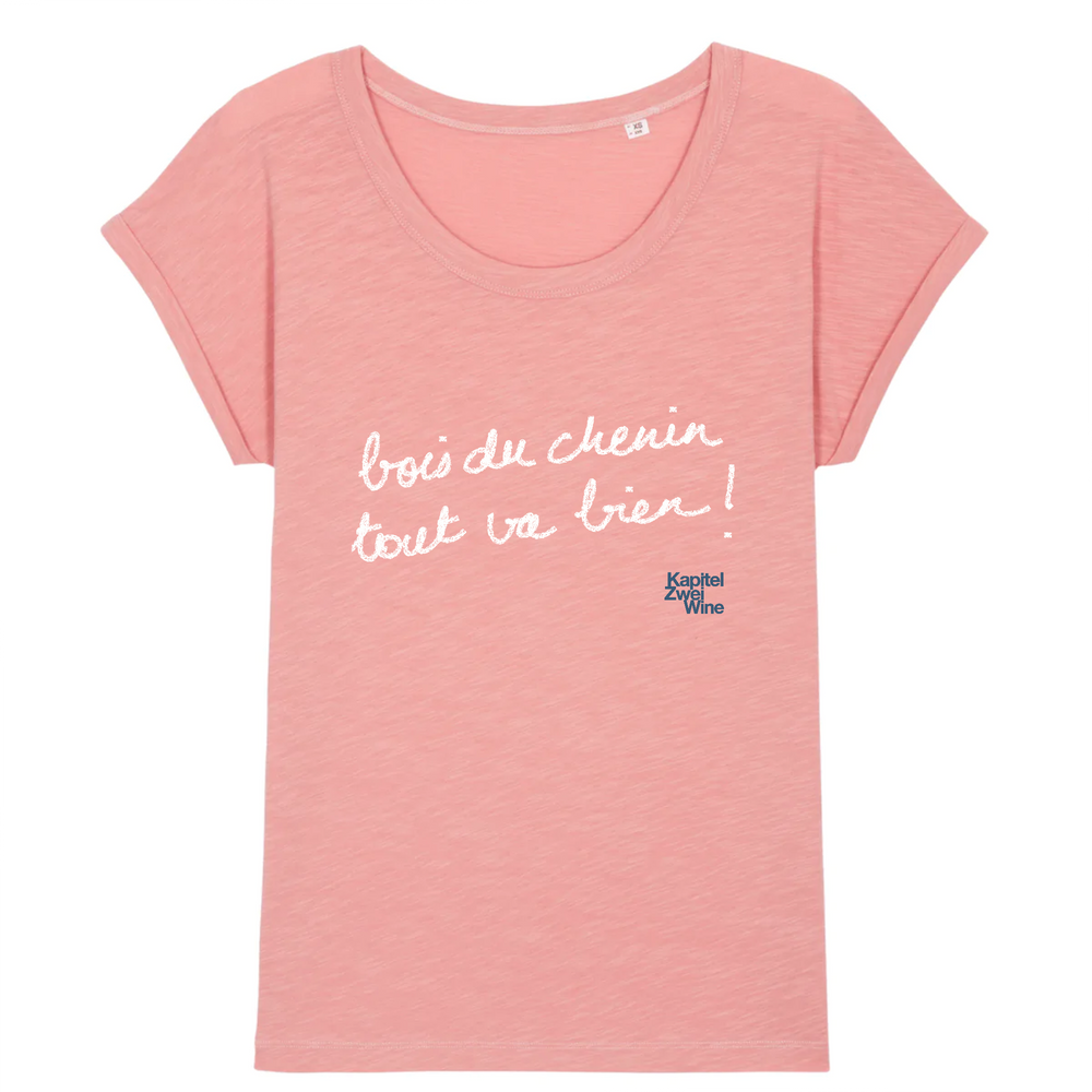 Bois du Chenin tout va bien! Made in France T-Shirt (Pink)