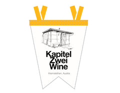 Kapitel Zwei Wine Felt Fishtail Pennant